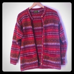 🦙 Alpaca Wool Cardigan 🦙 made in Peru